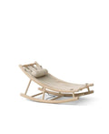 Wood toddler rocker, oak/nature - Le Petit Marché Home Furniture