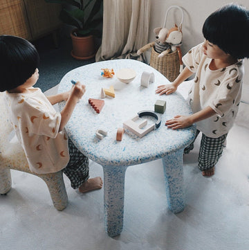 The Perfect Duo: ecoBirdy's Stain-Proof Charlie Chair and Luisa Table - Le Petit Marché Home Furniture