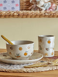 Agnes Tableware Set, Stoneware - Le Petit Marché Home Furniture