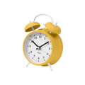 Alarm Clock, Retro, Yellow & White - Le Petit Marché Home Furniture