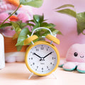 Alarm Clock, Retro, Yellow & White - Le Petit Marché Home Furniture