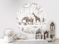 Animal Parade - Brown - Circle - Le Petit Marché Home Furniture