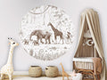 Animal Parade - Brown - Circle - Le Petit Marché Home Furniture