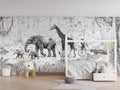 Animal Parade - BW - Le Petit Marché Home Furniture