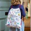 Backpack, Worldmap - Le Petit Marché Home Furniture