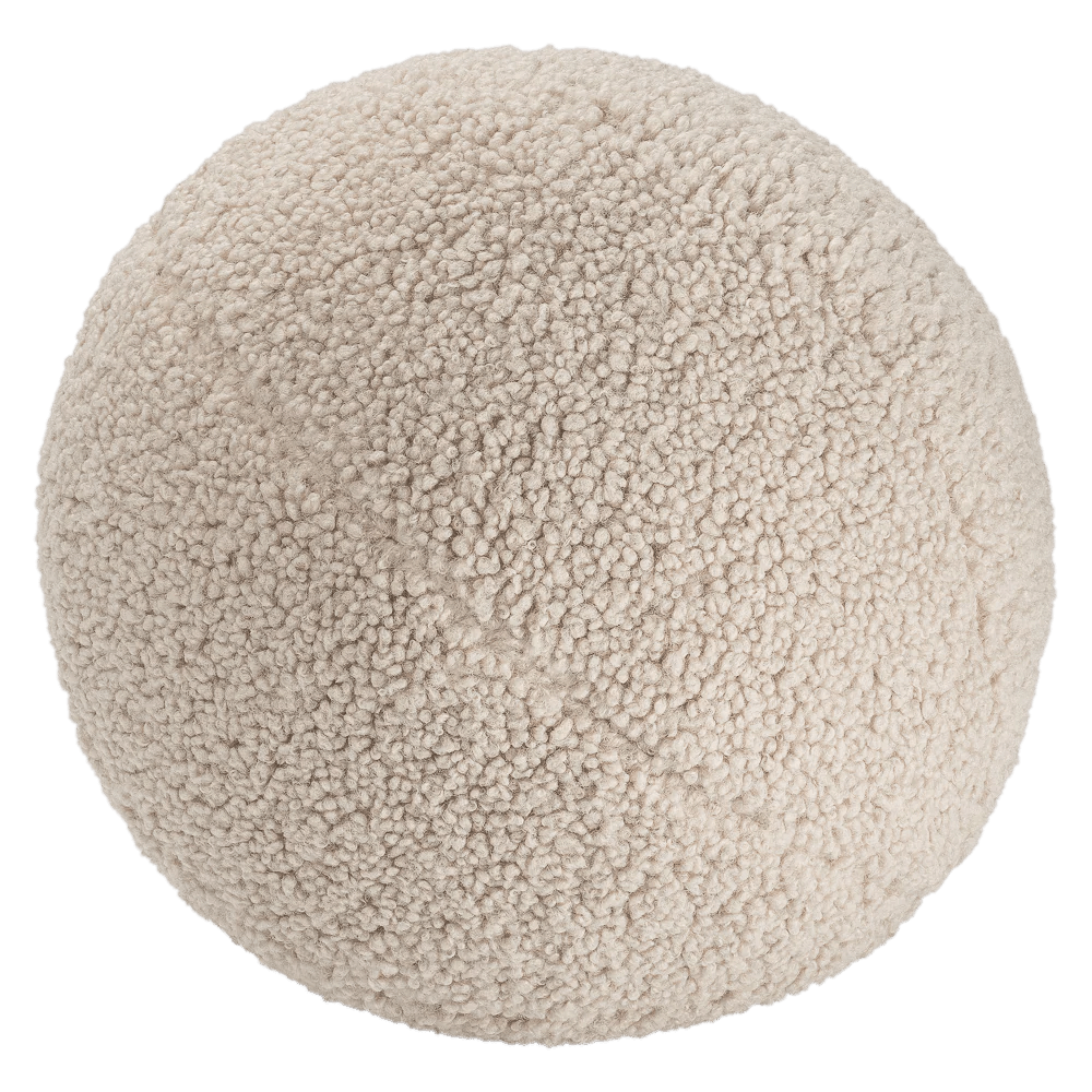 Ball Cushion, Biscuit - Le Petit Marché Home Furniture