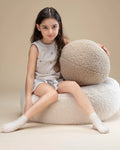 Ball Cushion, Biscuit - Le Petit Marché Home Furniture