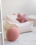 Ball Cushion, Guava - Le Petit Marché Home Furniture