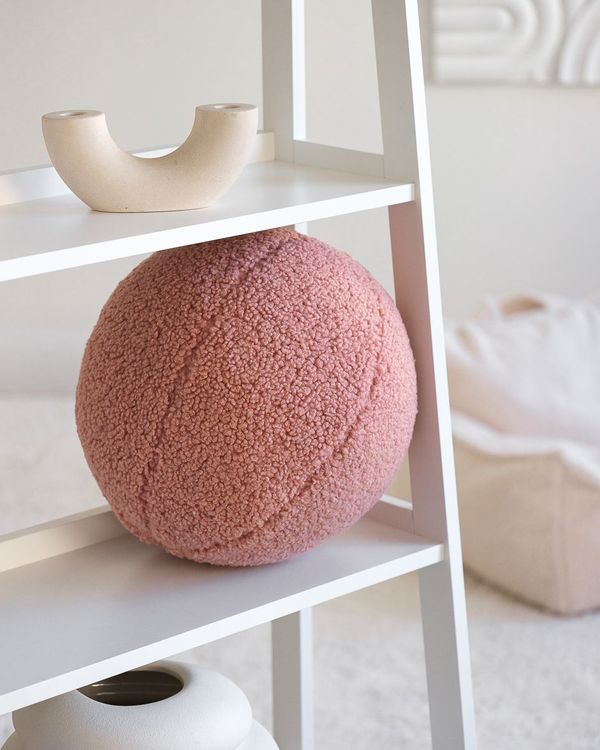 Ball Cushion, Guava - Le Petit Marché Home Furniture