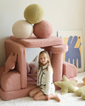 Ball Cushion, Guava (Pre - Order) - Le Petit Marché Home Furniture