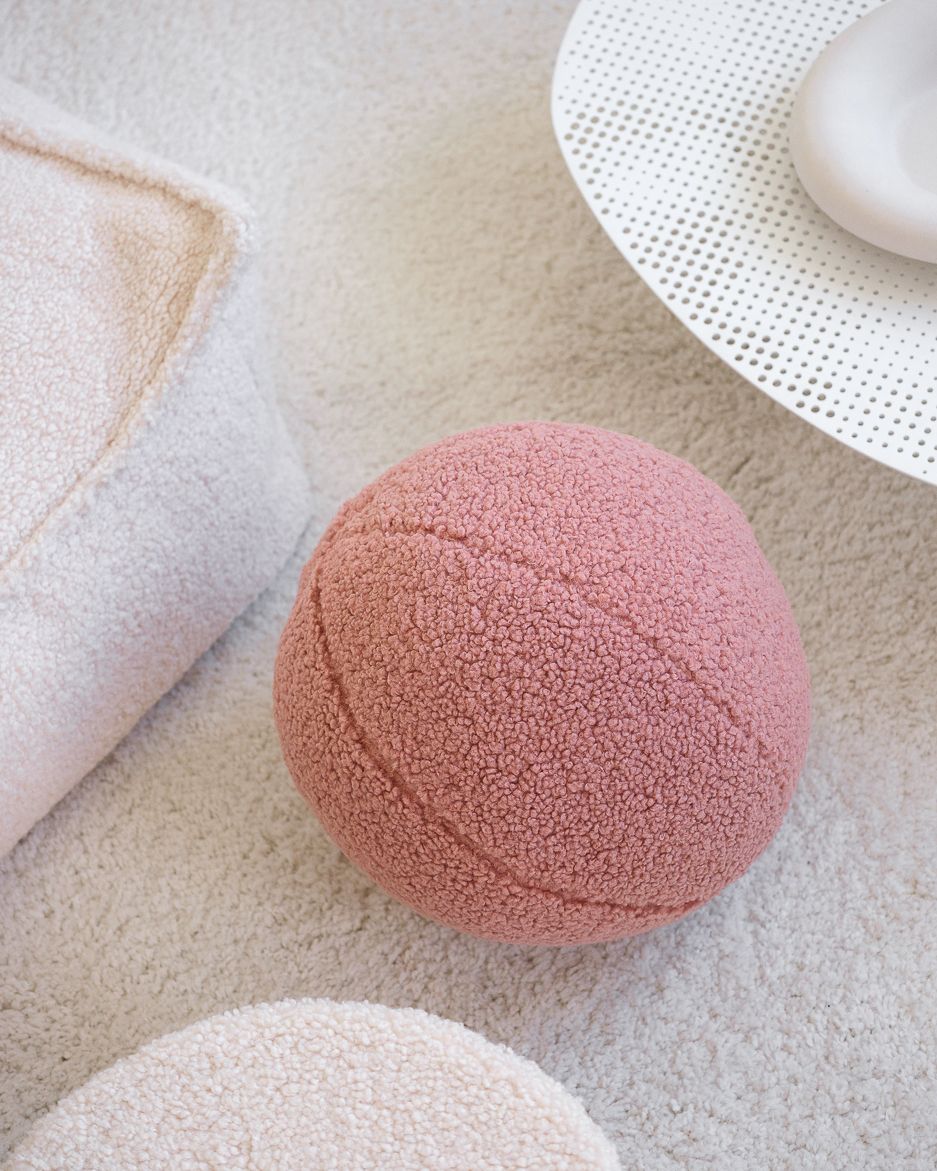 Ball Cushion, Guava (Pre - Order) - Le Petit Marché Home Furniture