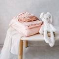 Bamboo Cot Sheet Flat, Hampton Rosé - Le Petit Marché Home Furniture