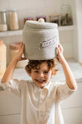 Basket Cookie Jar - Le Petit Marché Home Furniture