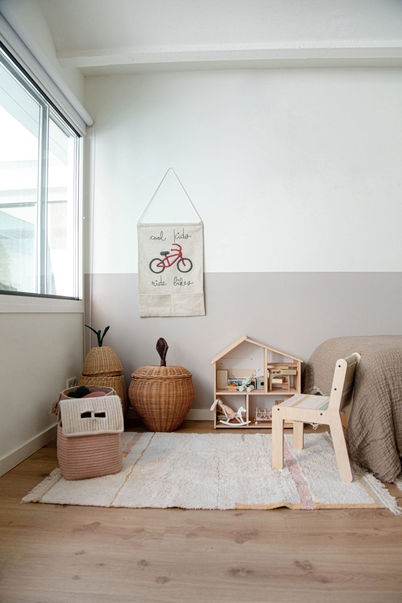 Basket House Vintage Nude - Le Petit Marché Home Furniture