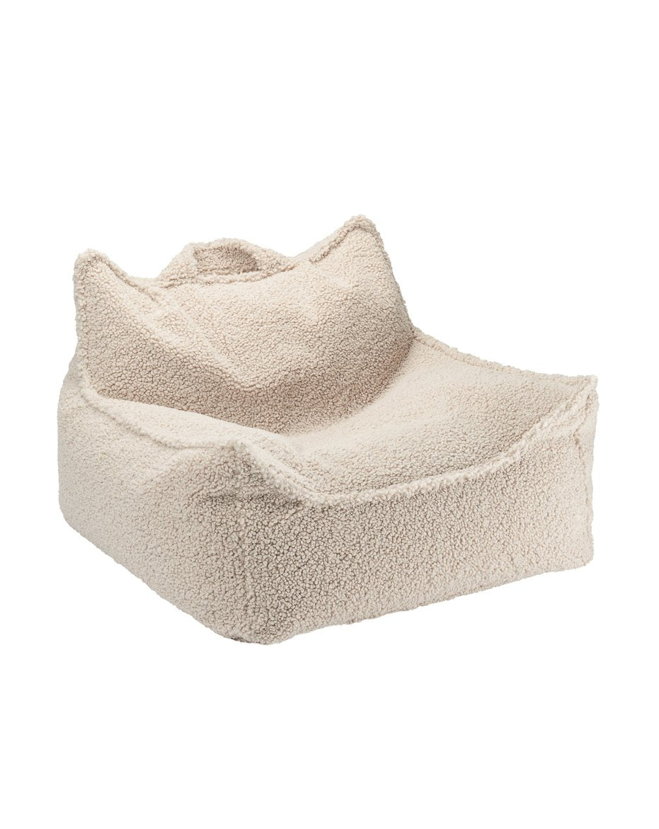 Bean bag Chair, Biscuit - Le Petit Marché Home Furniture