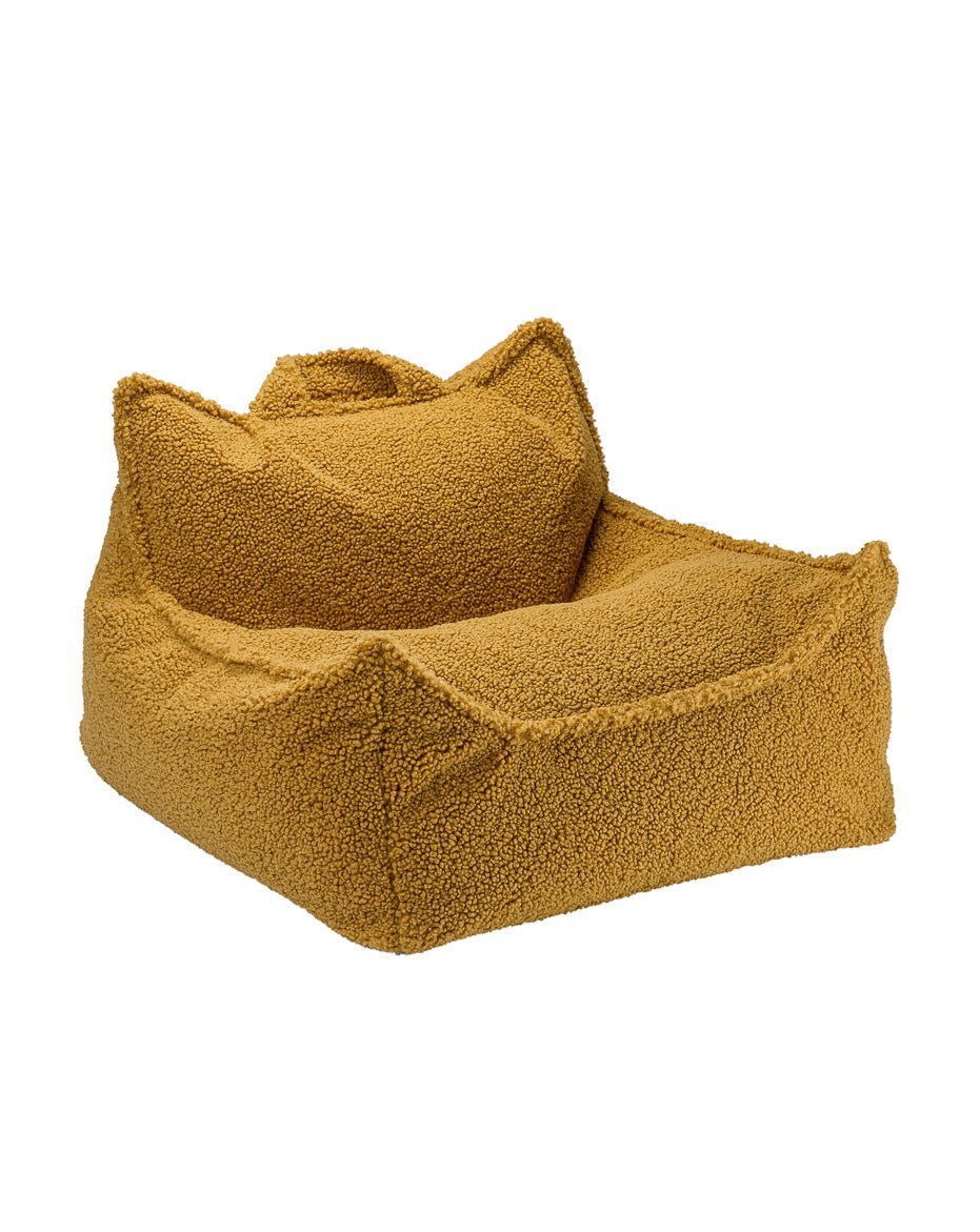 Bean bag Chair Boucle, Maple (Pre - Order) - Le Petit Marché Home Furniture