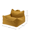 Beanbag Chair Boucle, Maple (Pre - Order) - Le Petit Marché Home Furniture