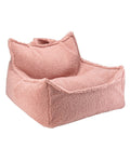 Beanbag Chair, Guava - Le Petit Marché Home Furniture