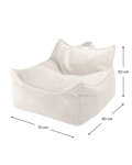 Beanbag Chair, Marshmallow (Pre - Order) - Le Petit Marché Home Furniture