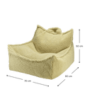 Beanbag Chair, Matcha (Pre - Order) - Le Petit Marché Home Furniture