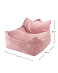 Beanbag Chair, Pink Mouse - Le Petit Marché Home Furniture