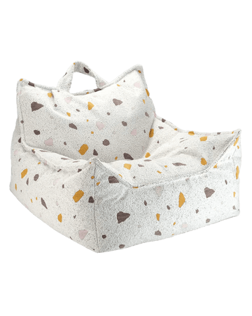 Beanbag Chair, Terrazzo Marble (Pre - Order) - Le Petit Marché Home Furniture