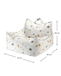 Beanbag Chair, Terrazzo Marble (Pre - Order) - Le Petit Marché Home Furniture