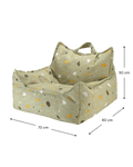 Beanbag Chair, Terrazzo Moss (Pre - Order) - Le Petit Marché Home Furniture