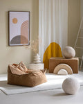 Beanbag Chair, Toffee (Pre - Order) - Le Petit Marché Home Furniture