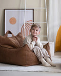 Beanbag Chair, Toffee (Pre - Order) - Le Petit Marché Home Furniture