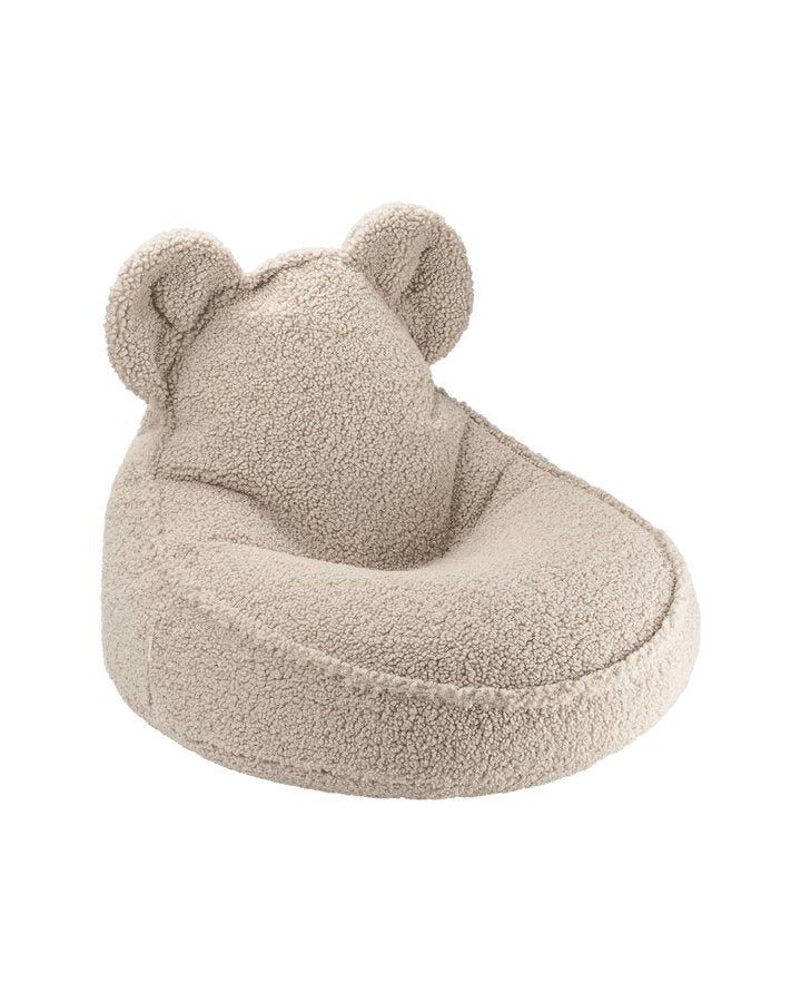 Bear Bean bag, Biscuit - Le Petit Marché Home Furniture