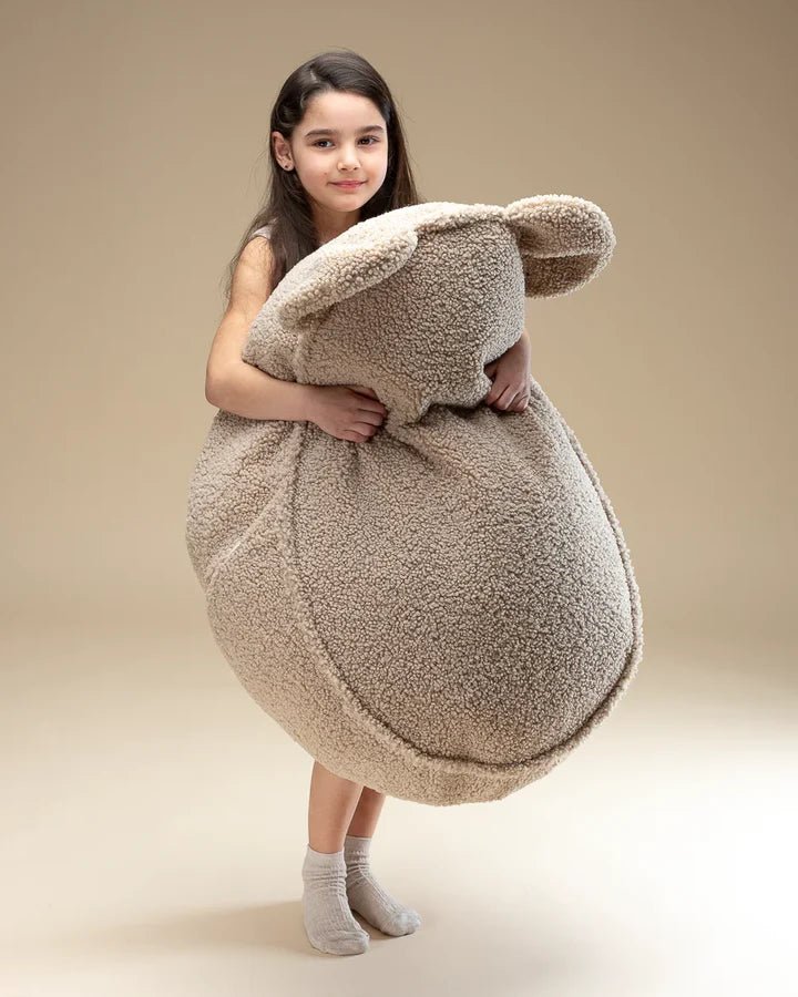 Bear Beanbag, Biscuit (Pre - Order) - Le Petit Marché Home Furniture