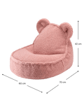 Bear Beanbag, Guava (Pre - Order) - Le Petit Marché Home Furniture