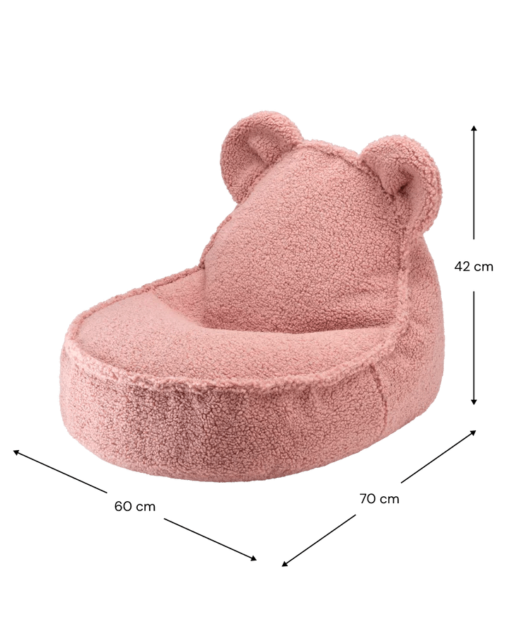 Bear Beanbag, Guava (Pre - Order) - Le Petit Marché Home Furniture