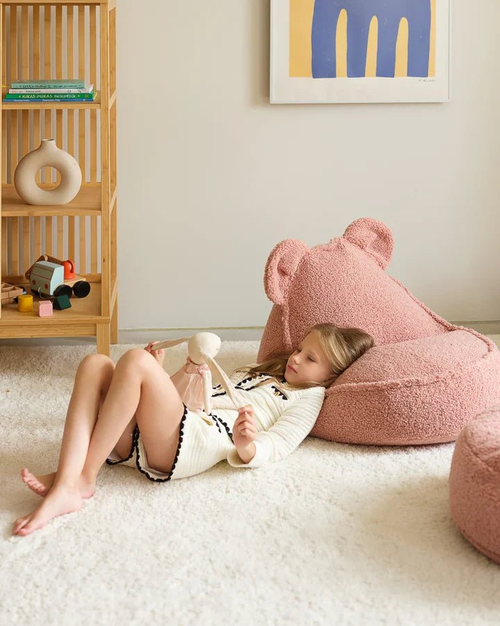 Bear Beanbag, Guava (Pre - Order) - Le Petit Marché Home Furniture