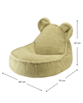 Bear Beanbag, Matcha (Pre - Order) - Le Petit Marché Home Furniture