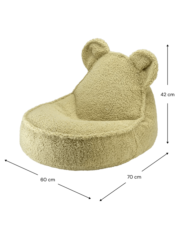 Bear Beanbag, Matcha (Pre - Order) - Le Petit Marché Home Furniture