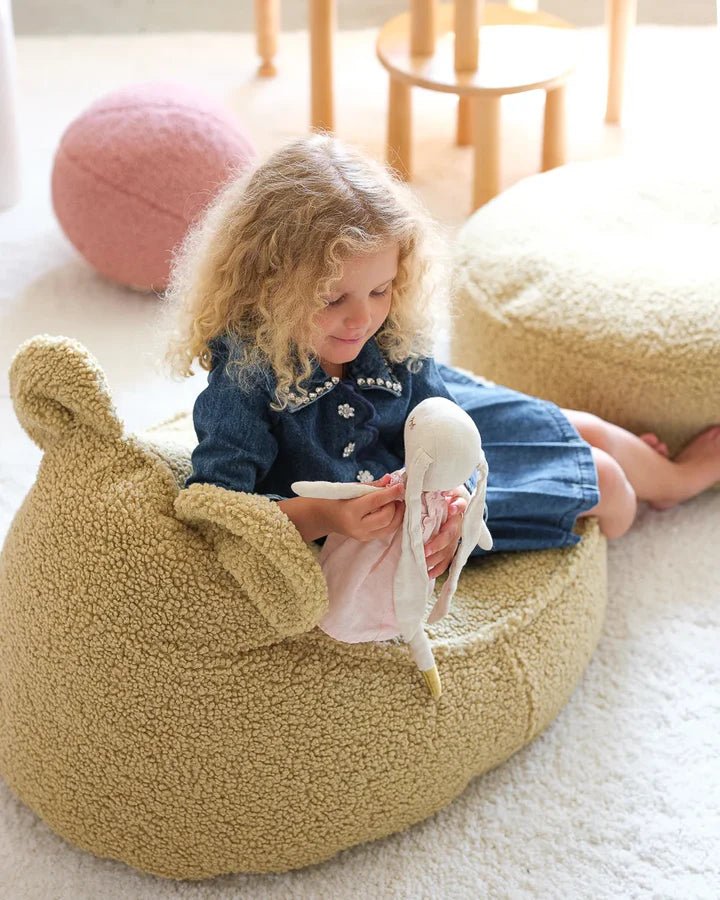 Bear Beanbag, Matcha (Pre - Order) - Le Petit Marché Home Furniture