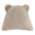 Bear Cushion, Biscuit - Le Petit Marché Home Furniture