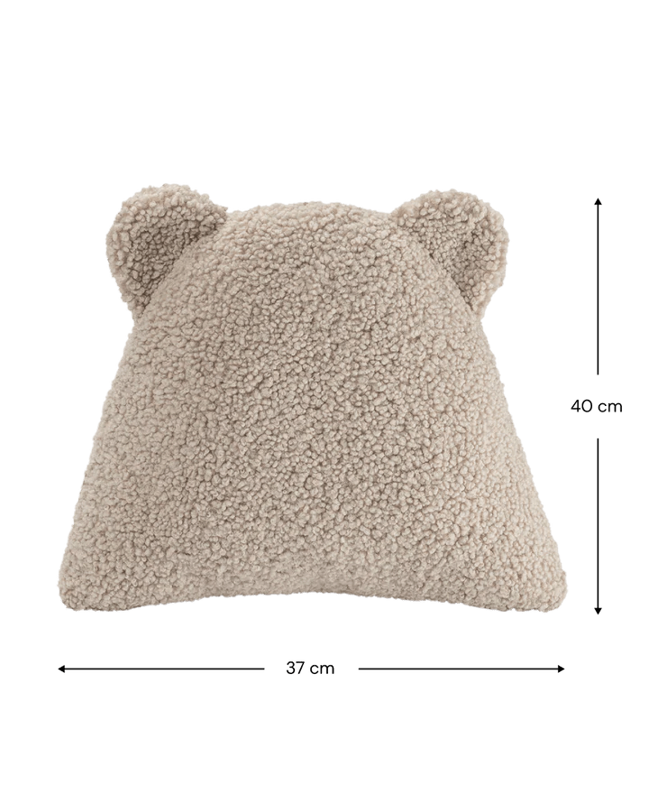 Bear Cushion, Biscuit (Pre - Order) - Le Petit Marché Home Furniture