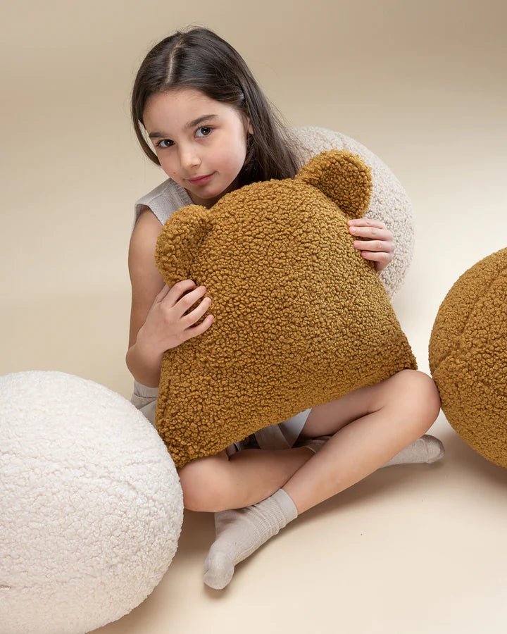 Bear Cushion, Maple (Pre - Order) - Le Petit Marché Home Furniture