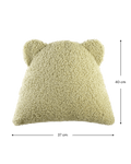 Bear Cushion, Matcha (Pre - Order) - Le Petit Marché Home Furniture