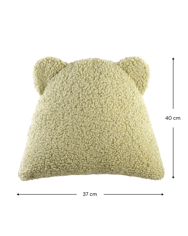 Bear Cushion, Matcha (Pre - Order) - Le Petit Marché Home Furniture