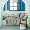 Bedding Set Single, Byron Sand - Le Petit Marché Home Furniture