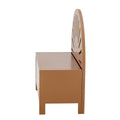 Bench Marisol, Brown, MDF - Le Petit Marché Home Furniture