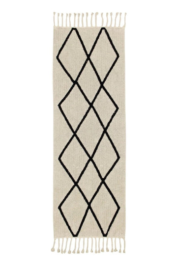 Berber Beige - Runner, Washable Rug - Le Petit Marché Home Furniture