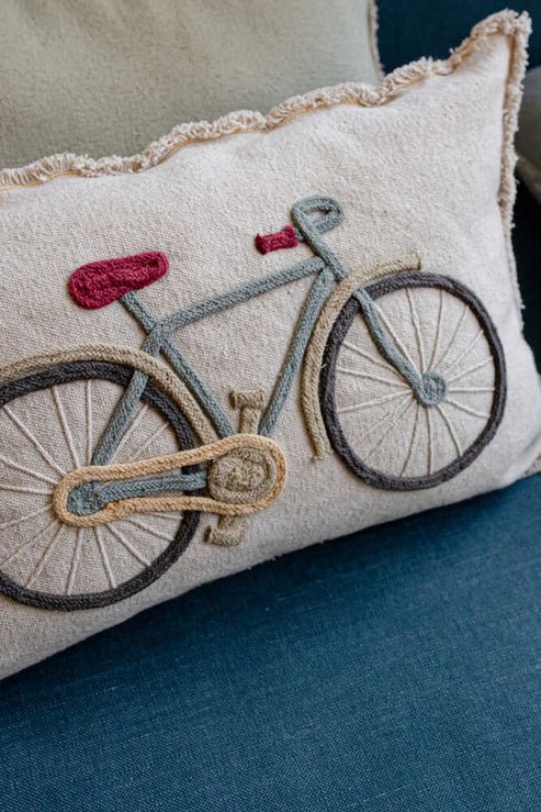 Bike Floor Cushion - Le Petit Marché Home Furniture