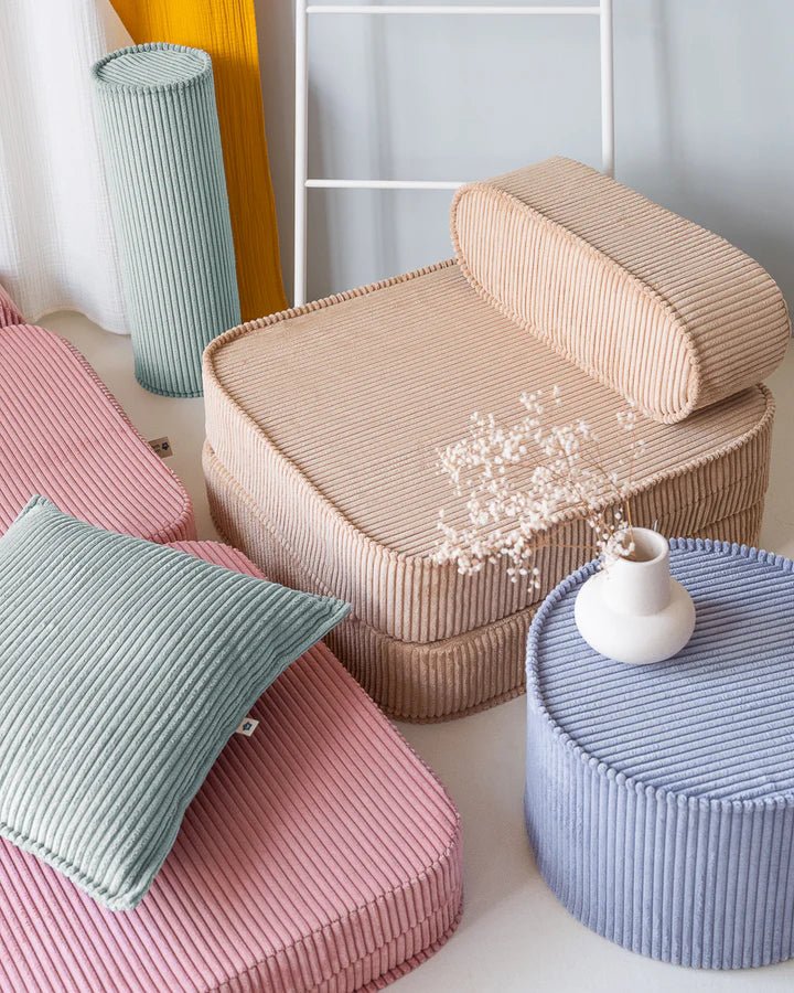 Block Cushion, Peppermint Green (Pre - Order) - Le Petit Marché Home Furniture