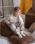 Block Cushion, Toffee (Pre - Order) - Le Petit Marché Home Furniture