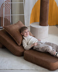 Block Cushion, Toffee (Pre - Order) - Le Petit Marché Home Furniture